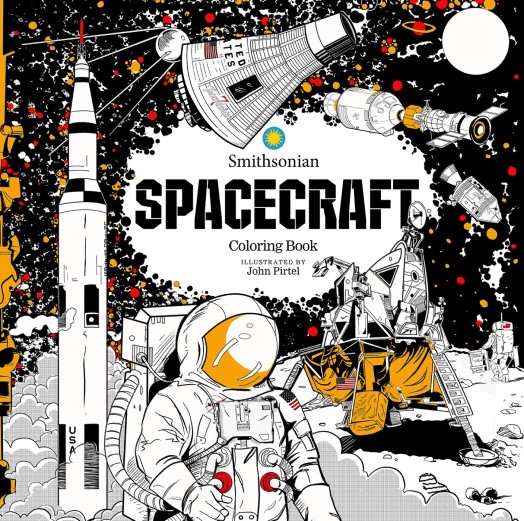 Book Spacecraft Coloring Book